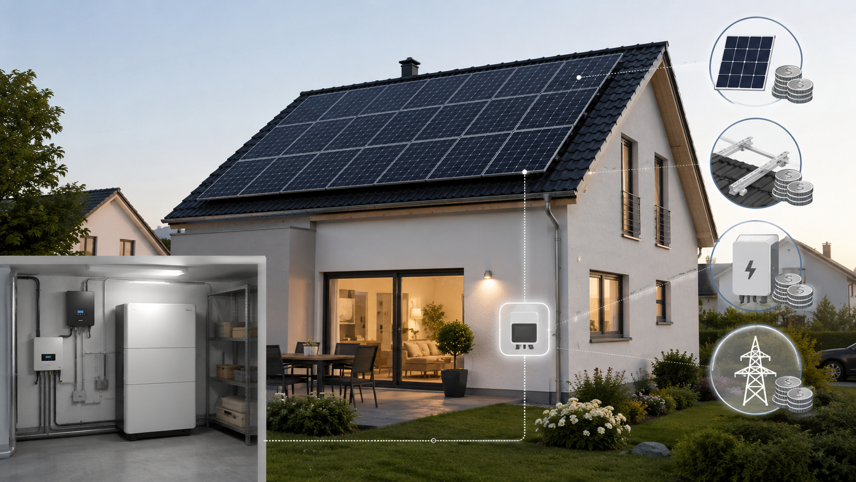 10-kWp-PV-Anlage mit Speicher: Kosten 2026