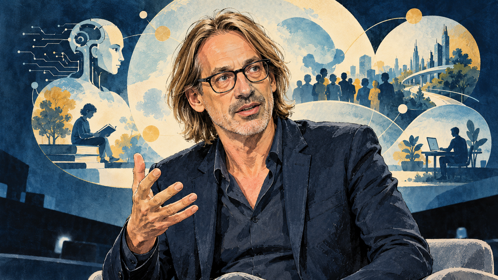 Richard David Precht als Keynote Speaker